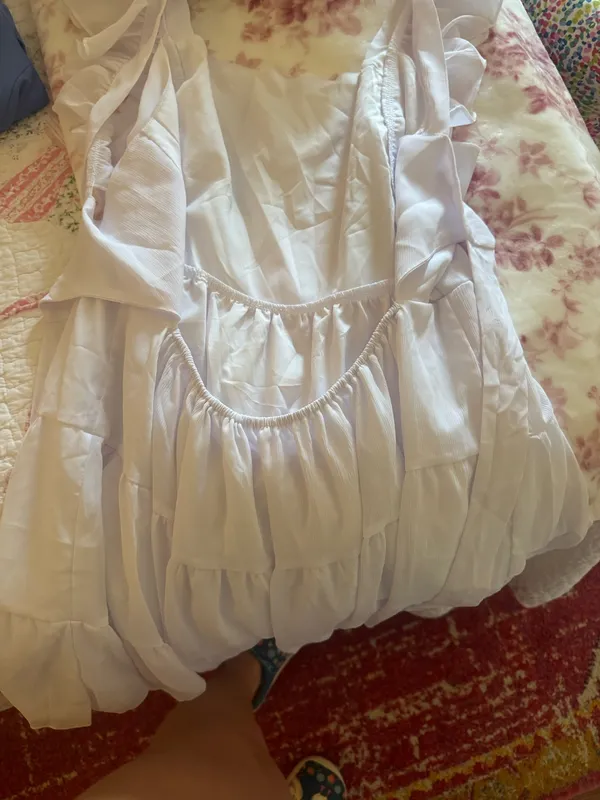 White short dress Size XL - Image 2