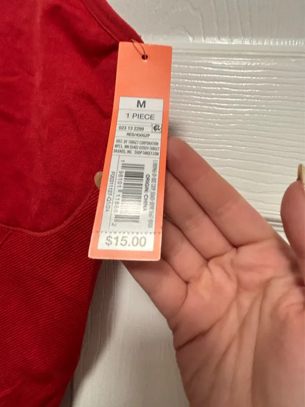 Target One-Piece Red - Image 3