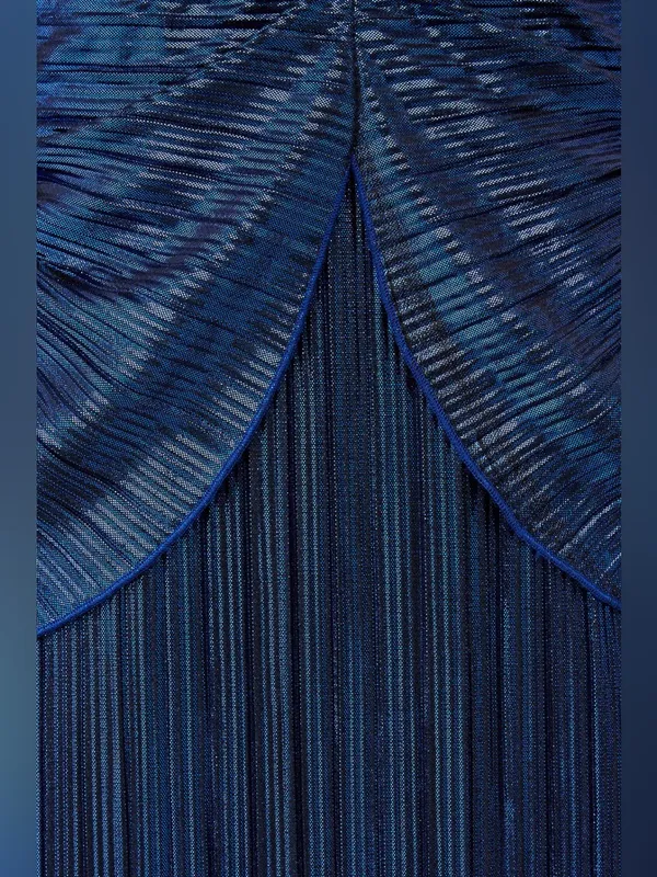 Etre Aime metallic‎ GENEVIEVE GOWN small - Image 3