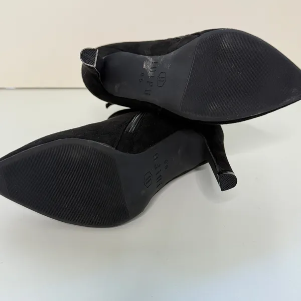Idifu Dana Ankle Bootie Sz 6.5 Faux Suede Buckle Sillito Whimsigoth Mob Wife - Image 7