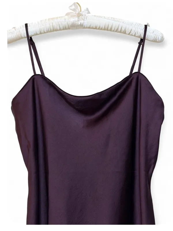 Victoria Secret Women’s Luxe Satin Tunic Cami Slip Sleepwear Top Size Large - Image 7