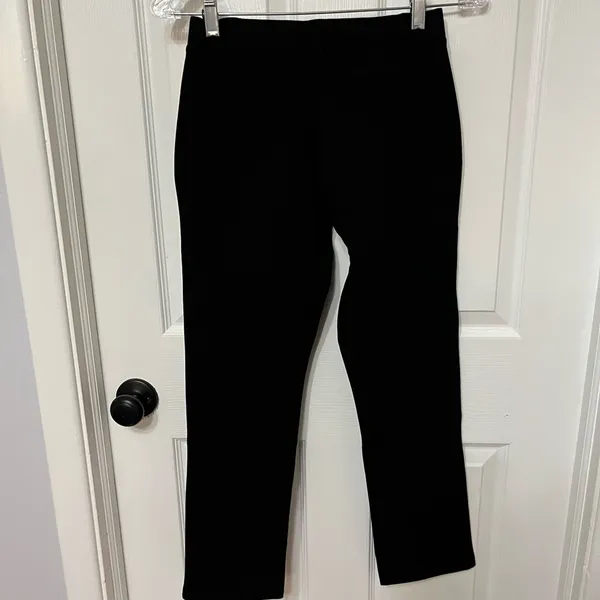 New Quince Ultra Stretch Ponte Straight Leg Pants Women’s extra small‎ XS Black - Image 7