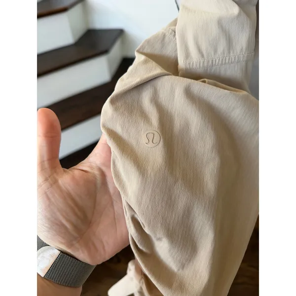 Lululemon Light Tan Dance Studio Jogger Pant Work Out Yoga Blokette Size 18 - Image 5