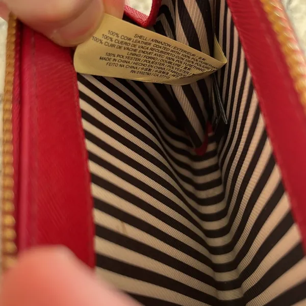 Kate Spade Cameron Street Laine Wallet Red‎ Leather - Image 5