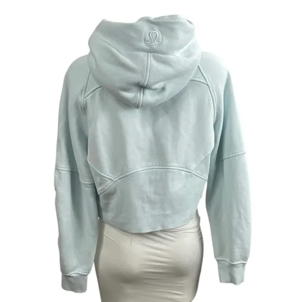 Lululemon Scuba Long Sleeve Activewear Crop Sweater Hoodie Sweatshirt Top Sz XS - Image 3