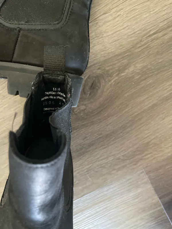 Thursday Boot Company Legend Chelsea Ankle Boots in Matte Black - Image 11