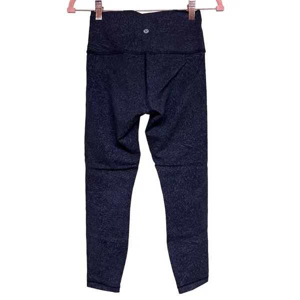 Lululemon Wunder Train High Rise‎ 25” Crunch Black Women’s Size 6 - Image 2