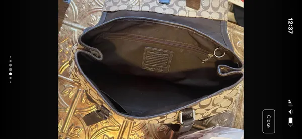 Vintage Coach Hampton Signature Y2K Bag - Image 5