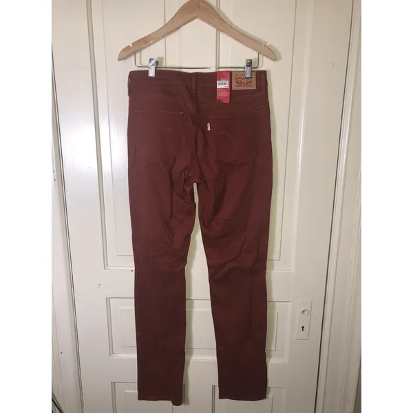 Levi’s Mid Rise Skinny Jeans Rust W29 L32 NWT - Image 11