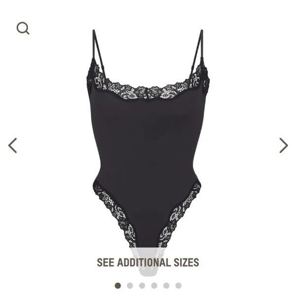 Skims Fits Everybody (G21) Lace Cami Bodysuit NWT XXS - Image 3