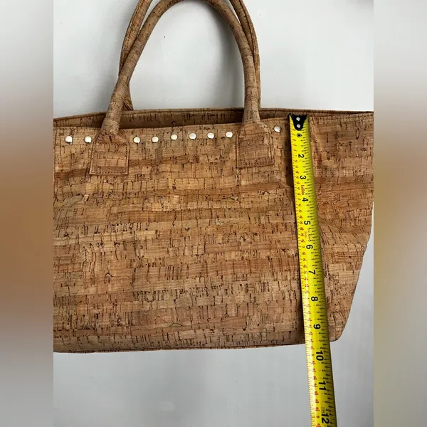 Laggo cork large tote bag lightweight Brown - Image 6