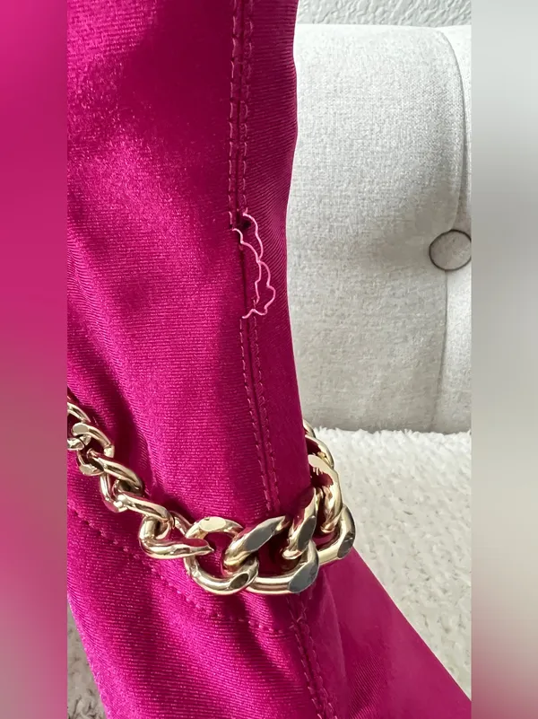GUESS Fuschia Booties size 10 - Image 13