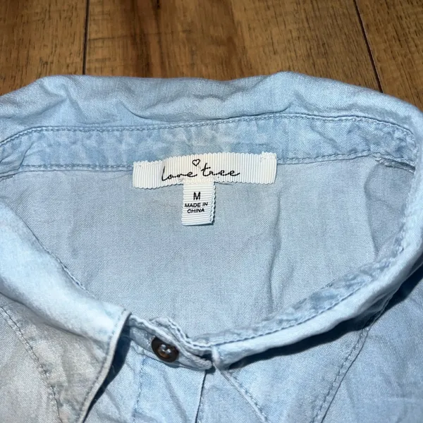 Love Tree light blue top - Image 3