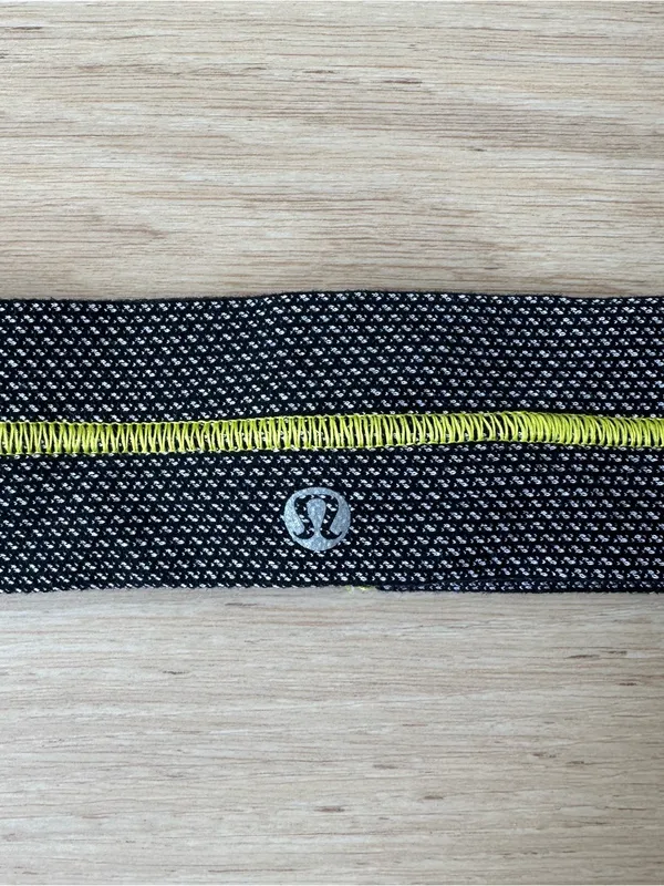 lululemon athletica Black & Yellow Headband - Image 2