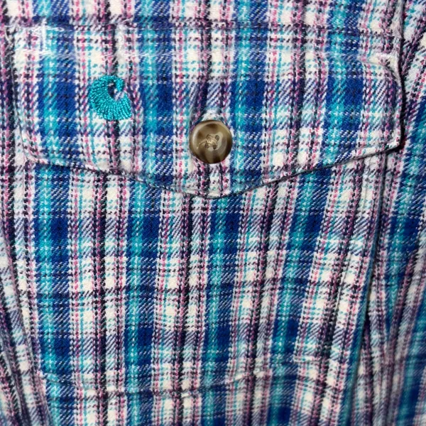 Carhartt Multicolor Plaid Long Sleeve Shirt - Image 3