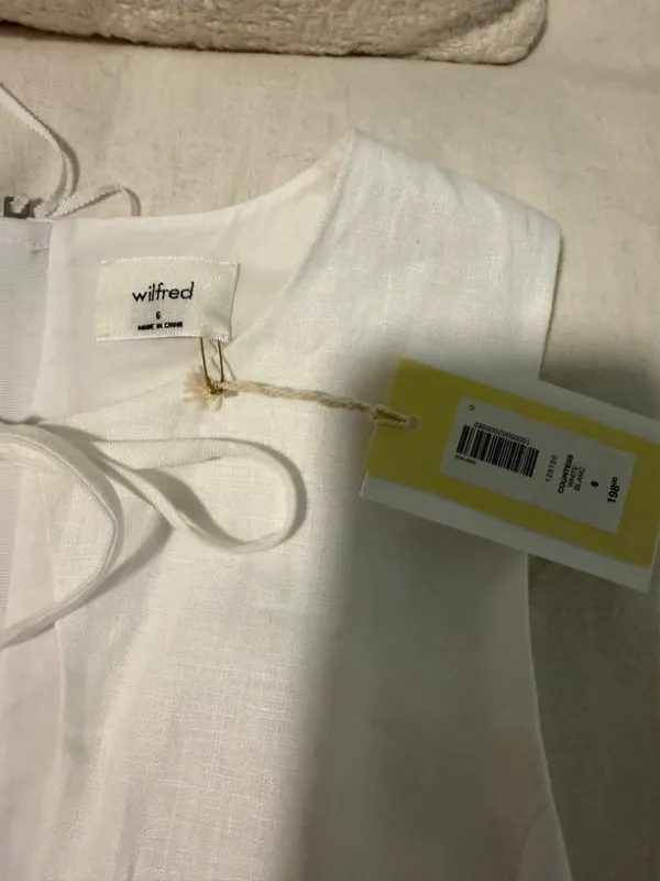 Aritzia Countess Linen Dress - Image 3