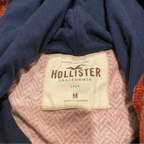 Hollister UNISEX Hoodie Size Medium - Image 9