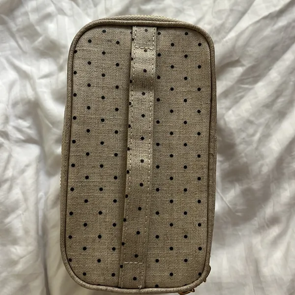 Kate Spade Out to Lunch small handle lunch bag POLKA DOT EUC - Image 4