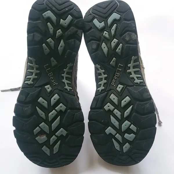 L.L. Bean 8 Wide Womens Hiking Boots Teal & Gray - Gorpcore - Image 2