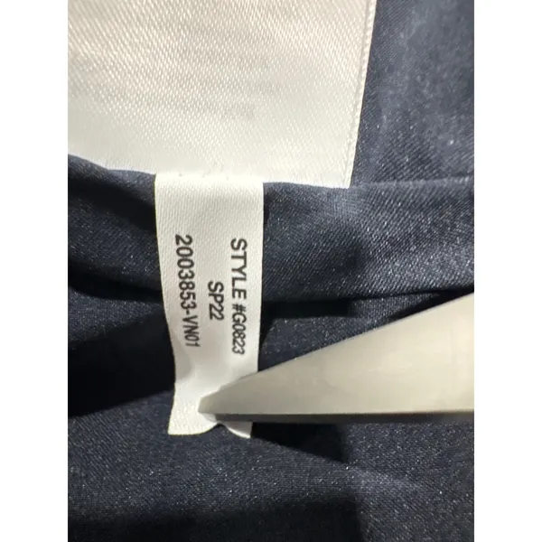 J.Crew No. 2 Pencil Skirt Navy Blue Stretch Cotton Blend Size 22 G0823 - Image 5