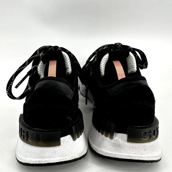 Sorel Kinetic Lite Lace Sneakers Suede Breathable Mesh Lace Up Black 8.5 - Image 6