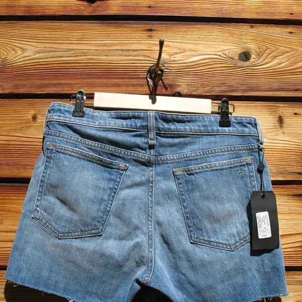 NWT Rag & Bone Dre Low Rise Denim Jean Cut Off Shorts - Image 8