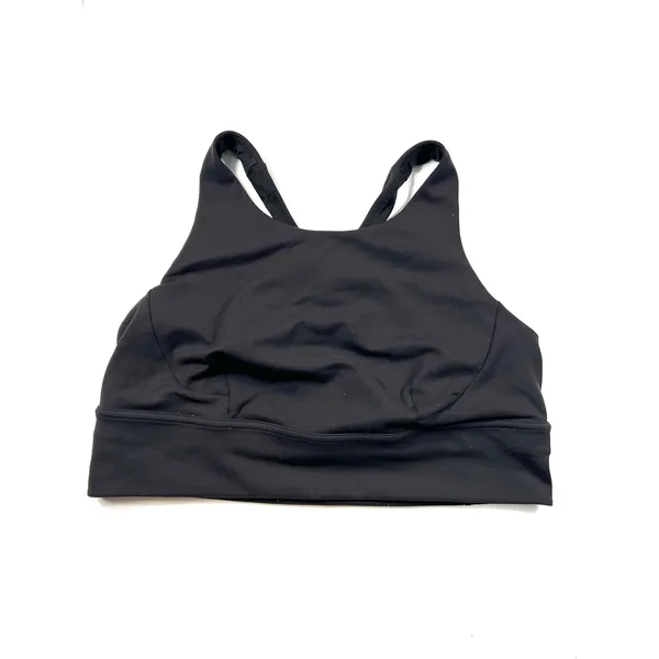 Lululemon Wunder Train High Neck Longline Size 14 Black Sports Workout Yoga Gym - Image 3