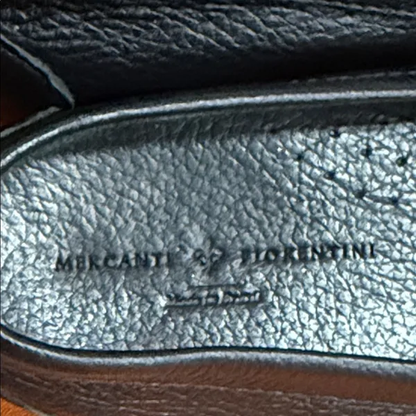 Black Leather Loafers Size 8.5 - Image 6