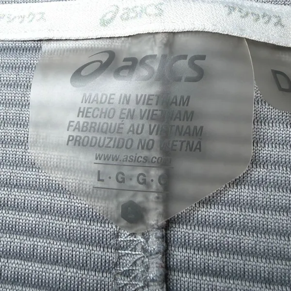 ASICS Womens Size Large Gray D1 Quarter Zip Hoodie Pullover Athletic Running Top - Image 5
