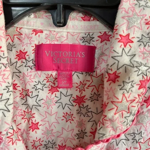 Victoria's Secret small pink‎ pajama blouse - Image 3