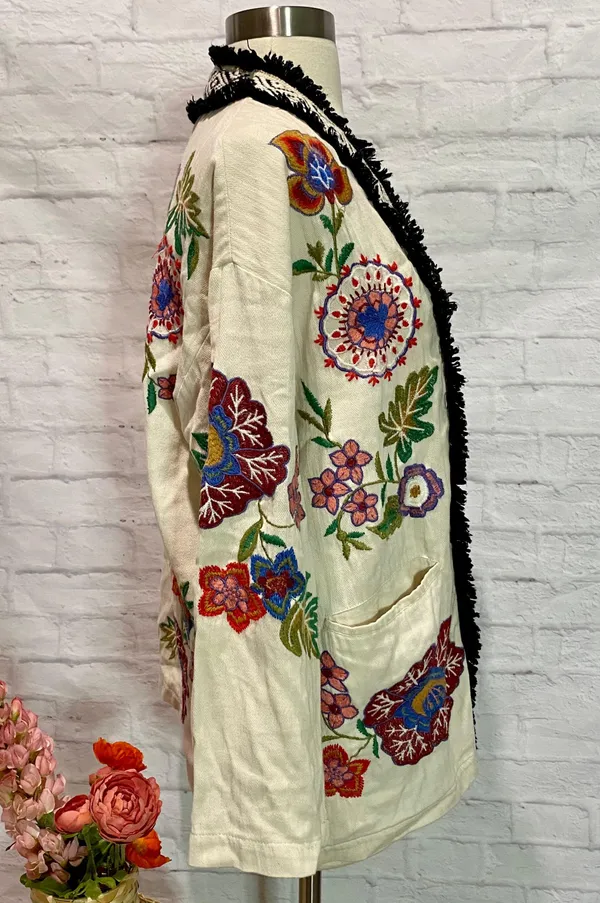 Zara Embroidered Jacket - Image 3