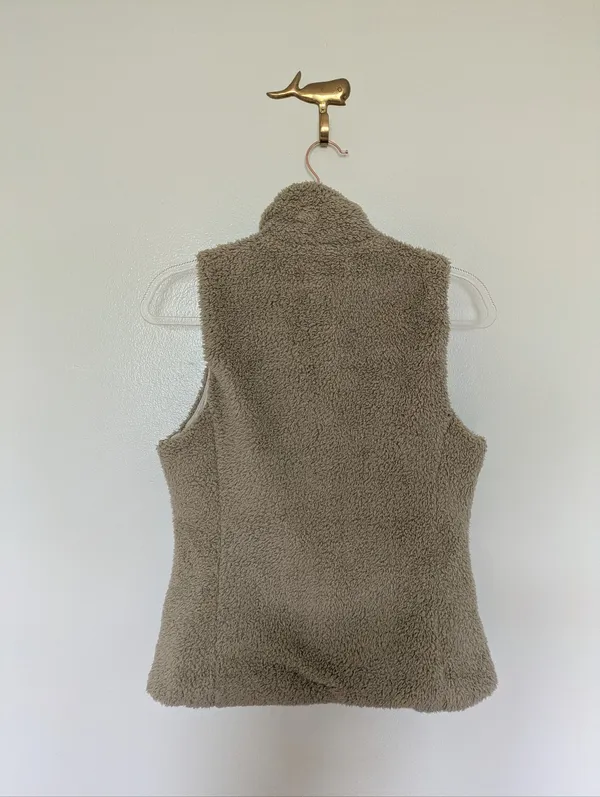 Patagonia Los Gatos Full Zip Fleece Vest 25216 El Cap Khaki Medium - Image 5
