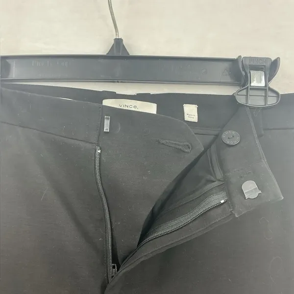 Vince Black Boot-Cut Dress Pants 647 - Image 4