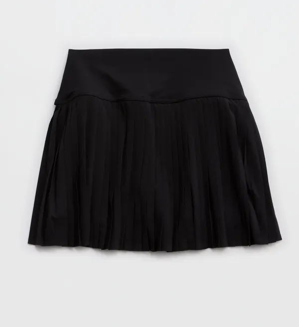 Offline By Aerie Your Serve True Black Pleated Skort - Image 13