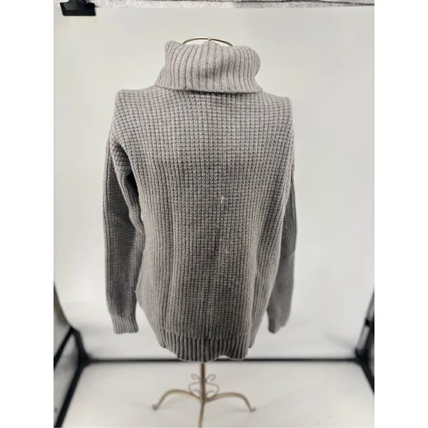 Lauren Ralph Lauren Wool Blend Waffle Knit Turtleneck Sweater Women’s Size Small - Image 8