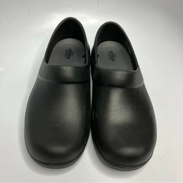 Crocs‎ dual comfort clogs black size 10 - Image 2