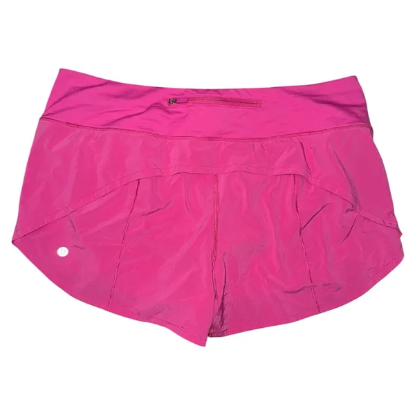 Lululemon Athletica Speed up mid rise shorts in sonic pink women’s size 12 - Image 2