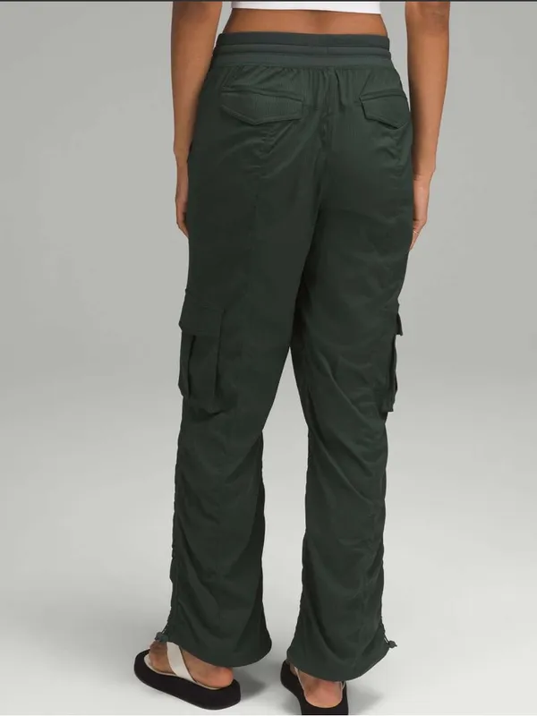 Lululemon Dance Studio Relaxed-Fit Mid-Rise Cargo Pant Legacy Green XS - Image 2