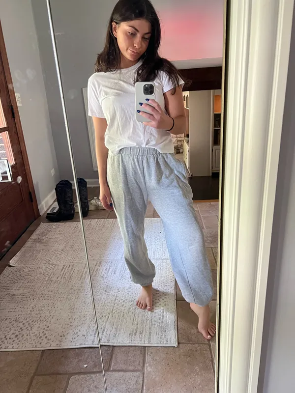Grey Brandy Melville joggers  - Image 2