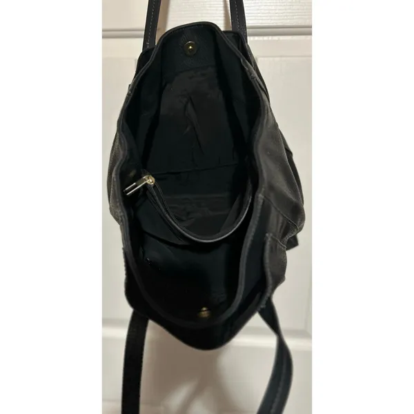 Kim Rogers Women's Black Textured Handbag Deep Pockets‎ Outside Handbag - Image 5