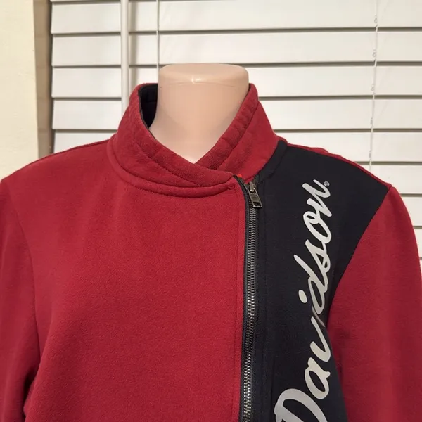 HARLEY DAVIDSON zip up jacket woman size XL - Image 2