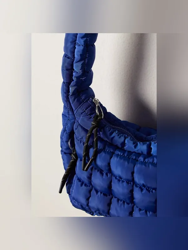 NWT Free People FP Movement Quilted Baby Carryall Sling Bag athletic blue - ALL - Image 6