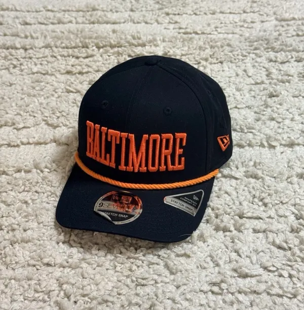 New Era Baltimore Orioles Mlb City Connect 9Seventy Stretch-Snap Snapback Hat - Image 2