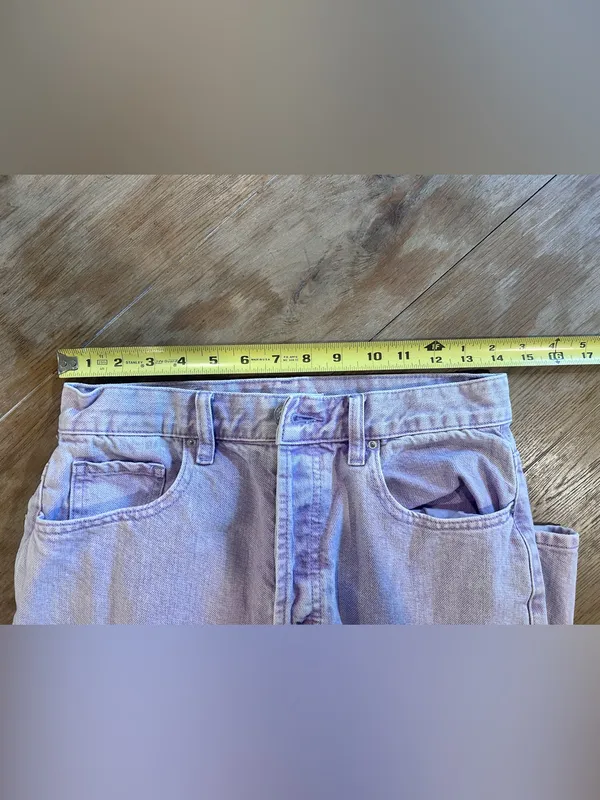 PacSun Lavender Pastel High-Rise Bootcut Jeans, 29 - Image 7