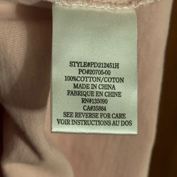 Z Supply White and Pink Hazy Ombre Maxi Dress Medium NWT 100% Cotton - Image 4