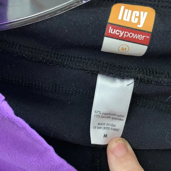 FINAL MARKDOWN Lucy workout bottoms medium Purple - Image 4