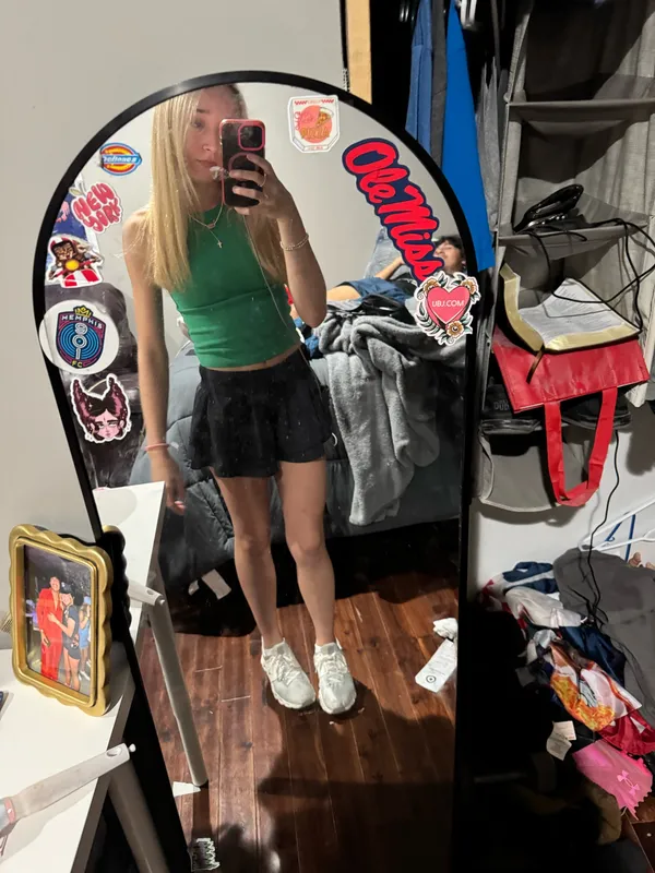 JoyLab Black High-Rise Shorts - Image 7