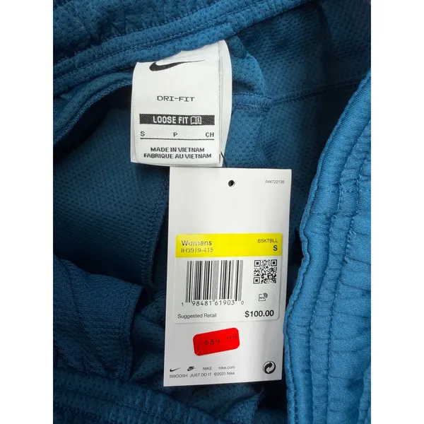 Nike Sabrina Ionescu Dri-FIT Basketball Pants Blue IH3919-415 Womens Small NWT - Image 6