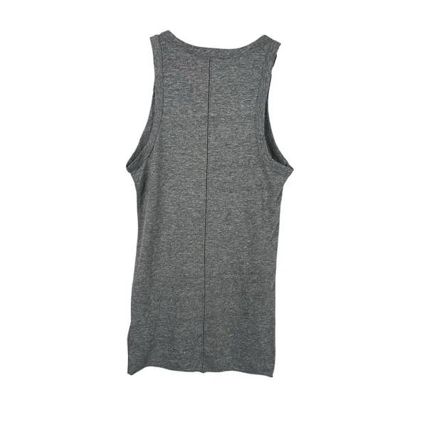 AG Adriano Goldschmied XS Gray Marled Tank Top Sleeveless Stretch Minimalist - Image 3