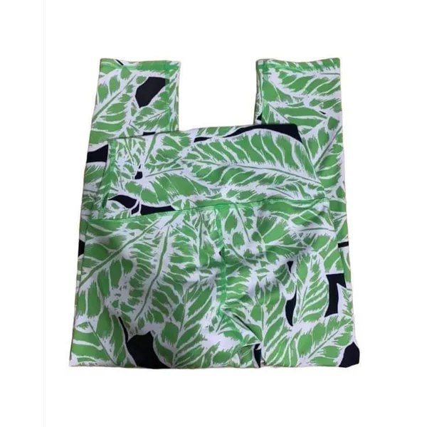 Alo Palm Print Tropical Leggings Size XS‎ - Image 3